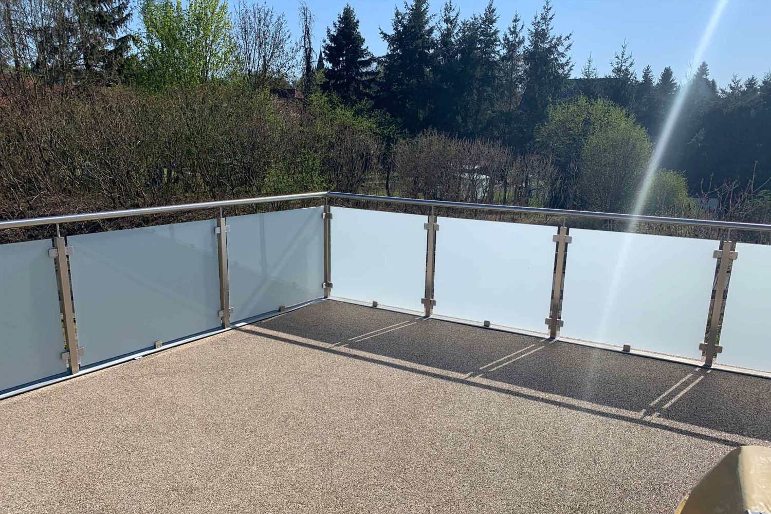 VSG Sicherheitsglas satiniert