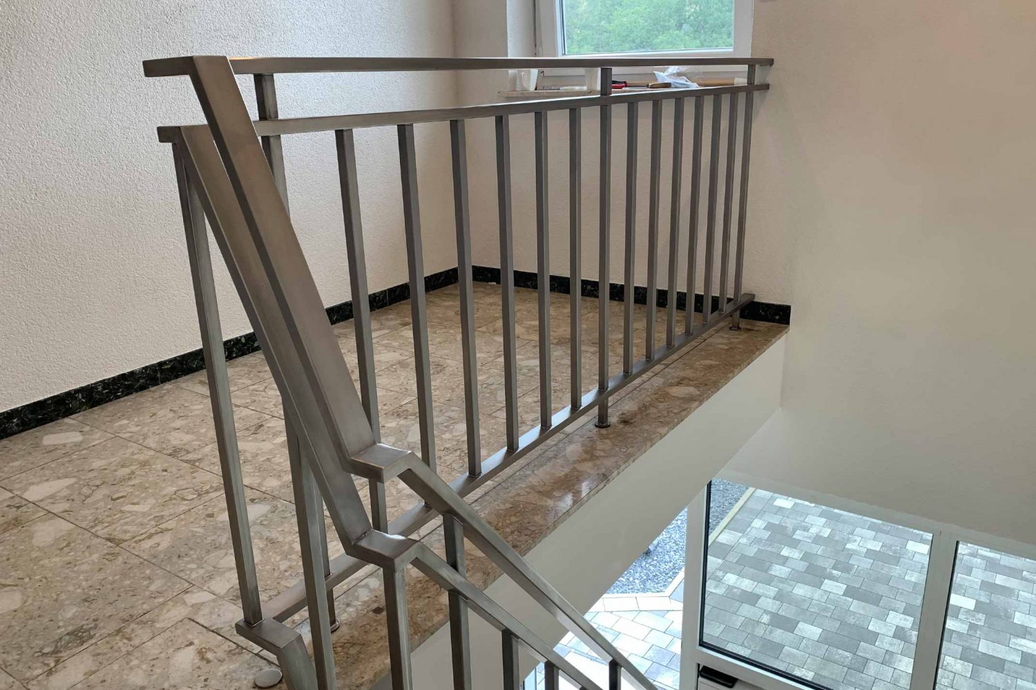 Edelstahl Treppengeländer 
