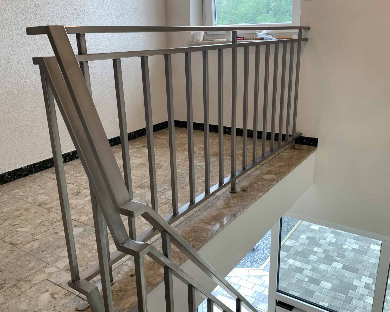 Edelstahl Treppengeländer 