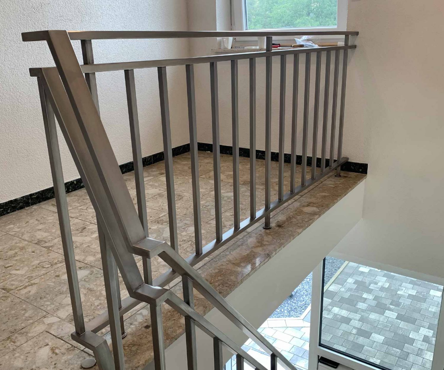 Edelstahl Treppengeländer 