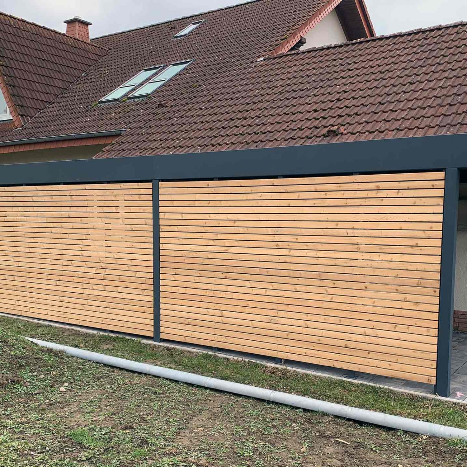 Carport Stahlkonstruktion