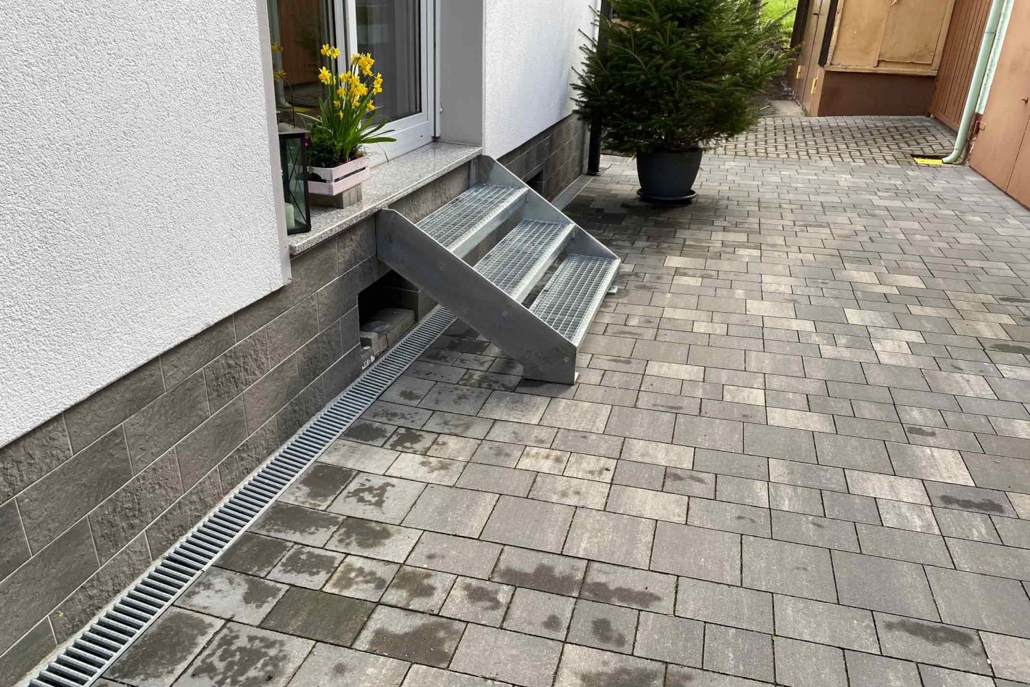 Wangentreppe verzinkz