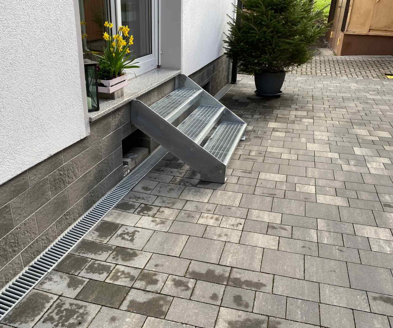 Wangentreppe verzinkz